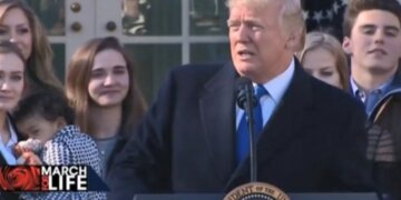 Trump alla Marcia per la vita. Per cambiare la storia