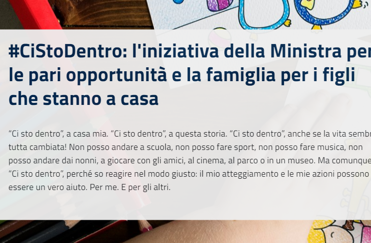 #cistodento Dipartimento per le politiche della famiglia