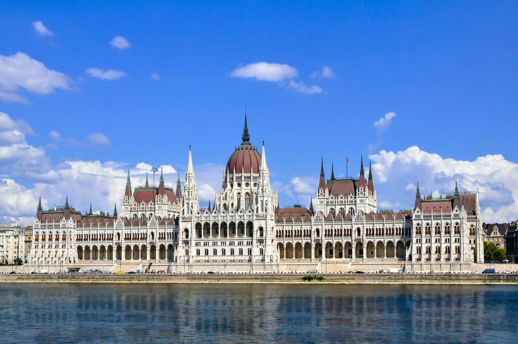Il parlamento ungherese, a Budapest