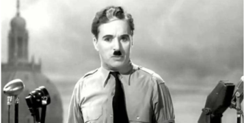 Charlie Chaplin ne Il grande dittatore
