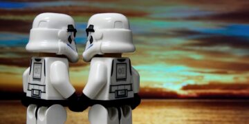 Una coppia di stormtrooper