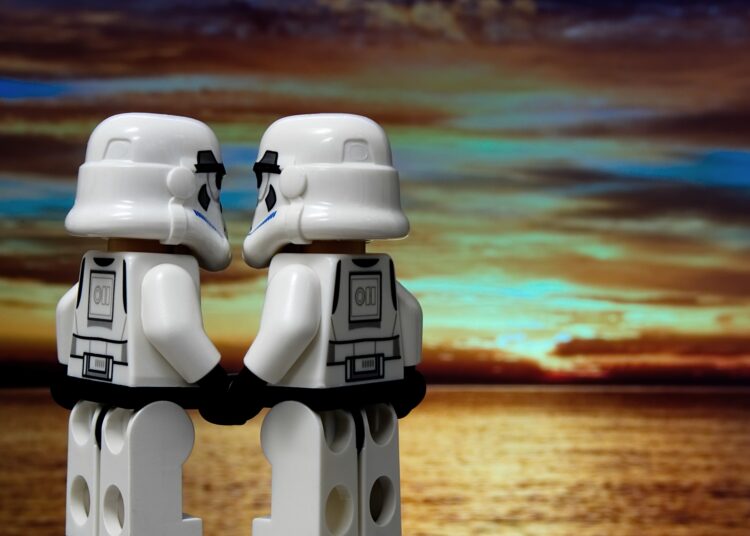 Una coppia di stormtrooper