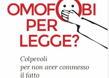 Copertina del libro Omofobi per legge?