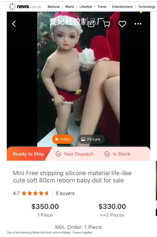 Bambolotto in vendita su Alibaba