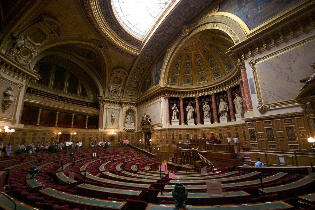 Emiciclo del Senato francese