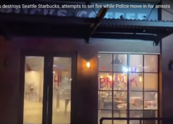 Starbucks assalto Antifa