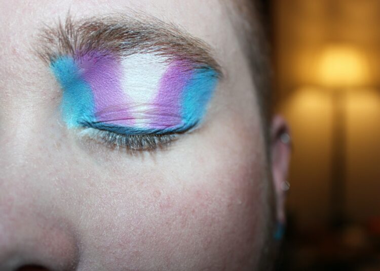 Pride makeup