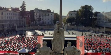 La Dea Roma vigila sul popolo del Family Day