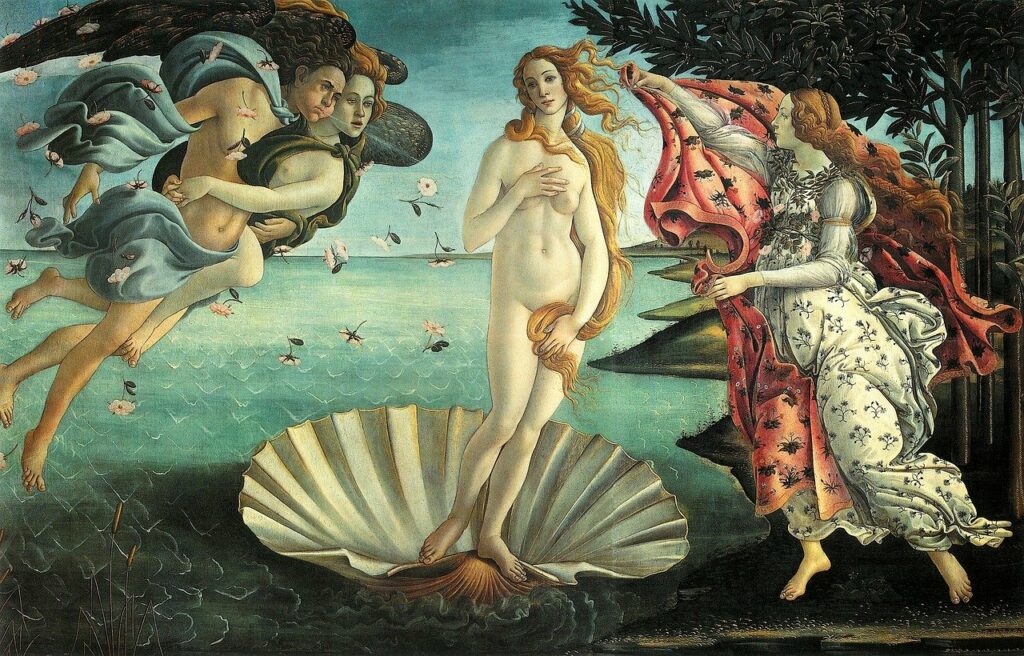 Sandro Botticelli, La nascita di Venere