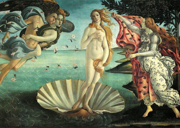 Sandro Botticelli, La nascita di Venere