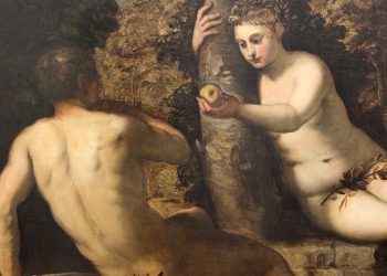Tintoretto (1518-1594), «Tentazioni di Adamo ed Eva» (1550-1553)