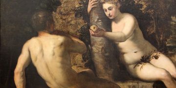 Tintoretto (1518-1594), «Tentazioni di Adamo ed Eva» (1550-1553)