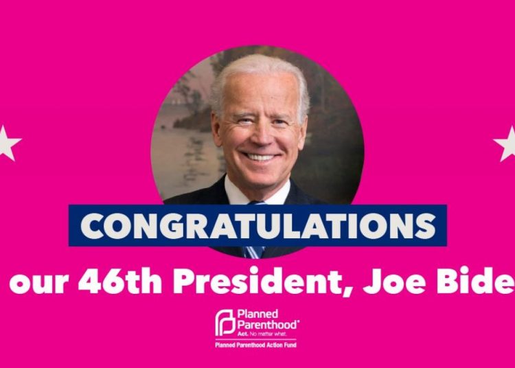 Planned Parenthood per Joe Biden