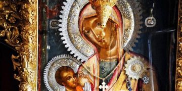 ИКОНА БОГОРОДИЦЕ МЛЕКОПИТАТЕЉНИЦЕ