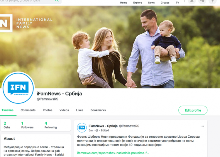 iFamNews – СРБИЈА И НА ДРУШТВЕНИМ МРЕЖАМА Parler И Gab