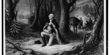 George Washington in preghiera a Valley Forge