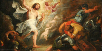 „Was sucht ihr den Lebenden unter den Toten? Er ist nicht hier, sondern ist auferweckt worden!“