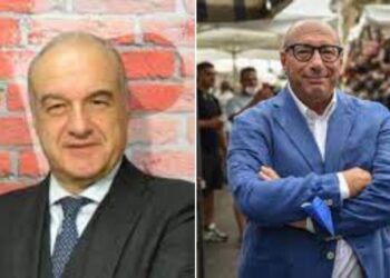 Enrico Michetti (a sin.) e Luca Bernardo