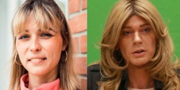 "Nyke" Slawik (izquierda) y "Tessa" Ganserer