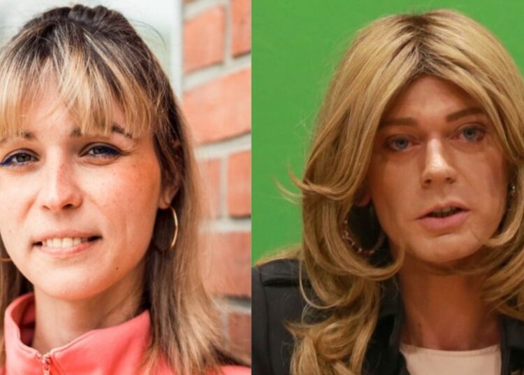 "Nyke" Slawik (izquierda) y "Tessa" Ganserer