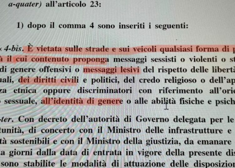 Decreto infrastrutture