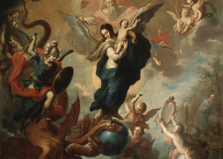 Змей будет попран Матерью