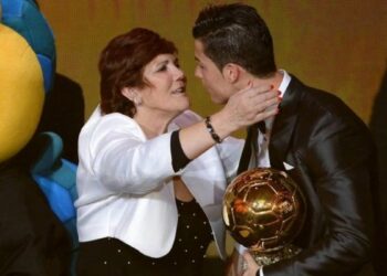 Cristiano Ronaldo e mamma Maria