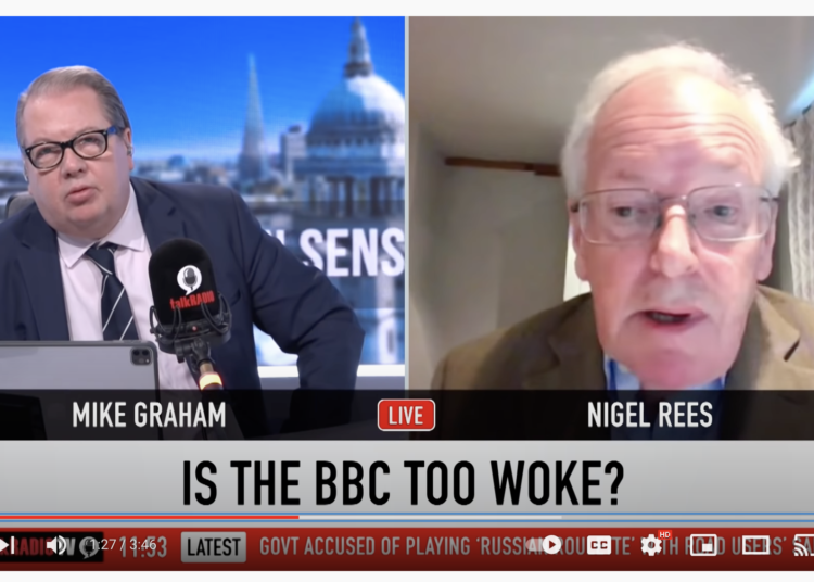 Veteran host quits BBC over its slavish commitment to the woke agenda