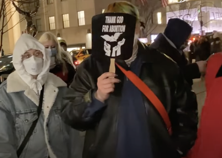 Pro-abort activists chant “God loves abortion”, hurl invective-laden insults at churchgoers at St. Patrick’s Cathedral in NYC
