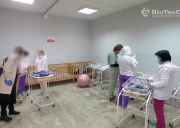 La guerra a Kiev e il bunker dei bambini