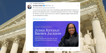 Biden announces Supreme Court nominee