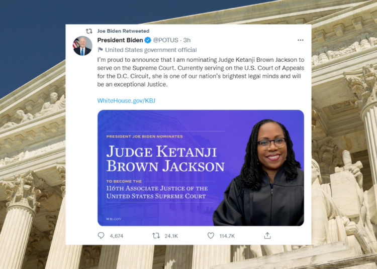 Biden announces Supreme Court nominee