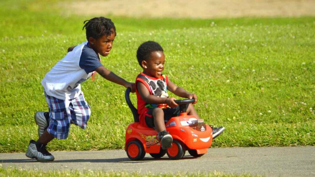 Enfants afro-américains