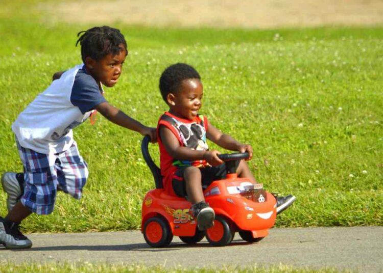 Afroamerikanische Kinder