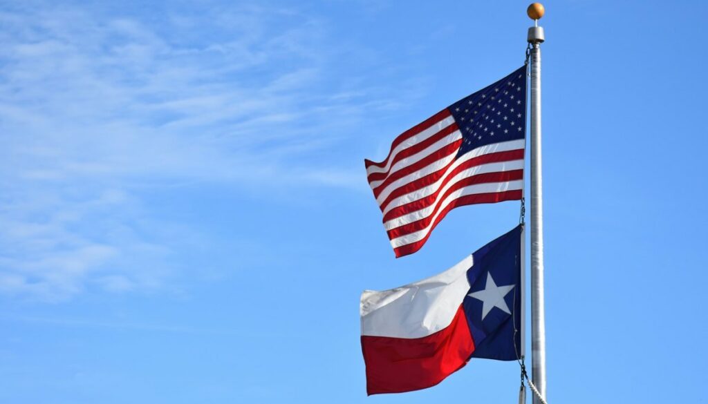 Bandiere Texas USA