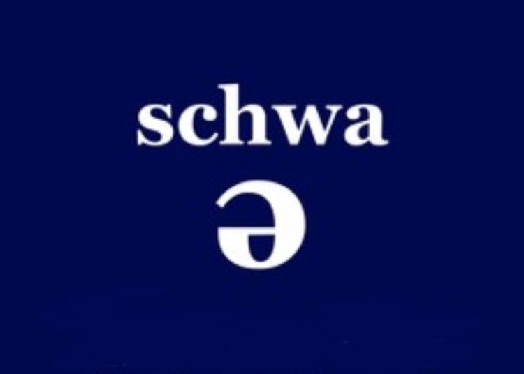 Schwa - Image from Shutterstock