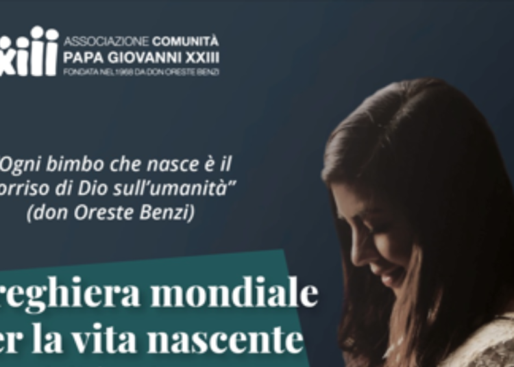 Oggi, online, la Preghiera mondiale per la vita nascente