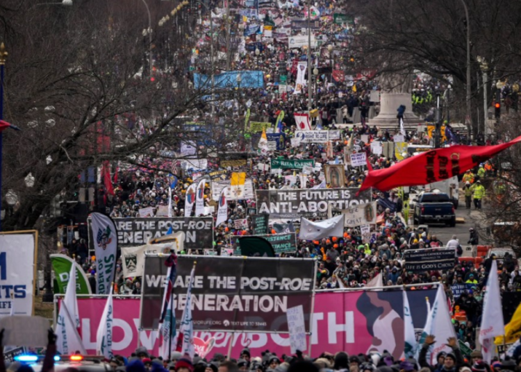 La Marche pour la Vie 2022 aux États-Unis racontée par un étudiant.