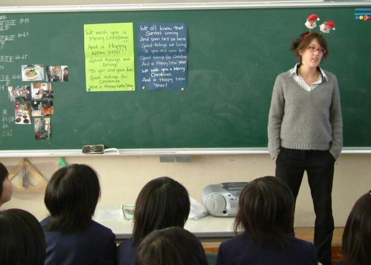 Scuola insegnante alunni