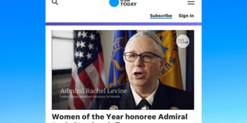 USA Today назвал мужчину одной из женщин года