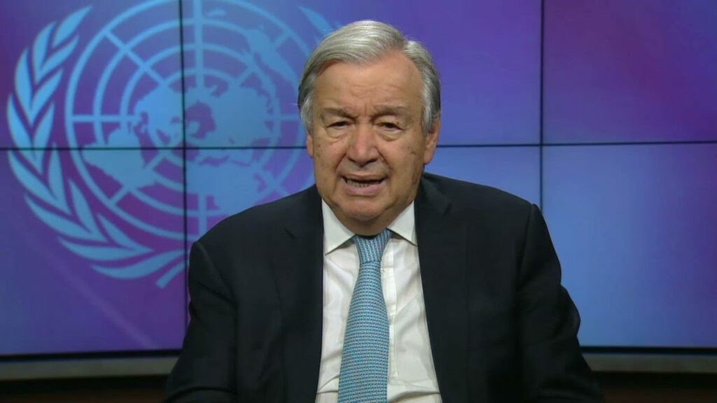 António Guterressegretario generale delle Nazioni Unite