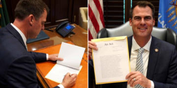 Ben fatto, governatore Stitt!