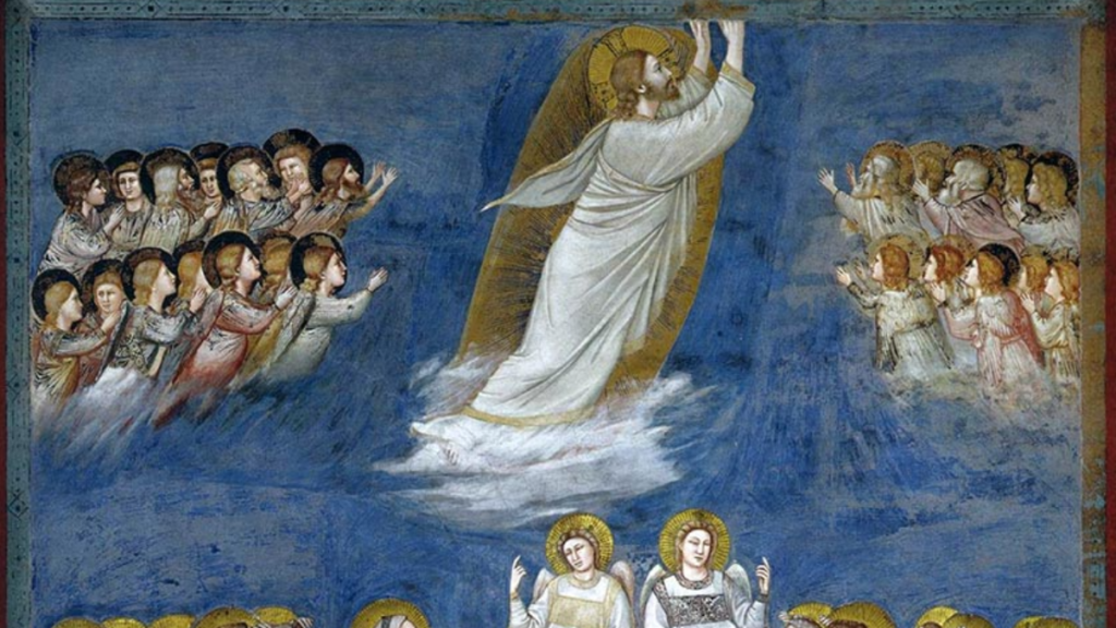 Giotto, l'Ascensione, 1303-1305, Cappella degli Scrovegni, Padova