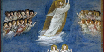 Giotto, l'Ascensione, 1303-1305, Cappella degli Scrovegni, Padova