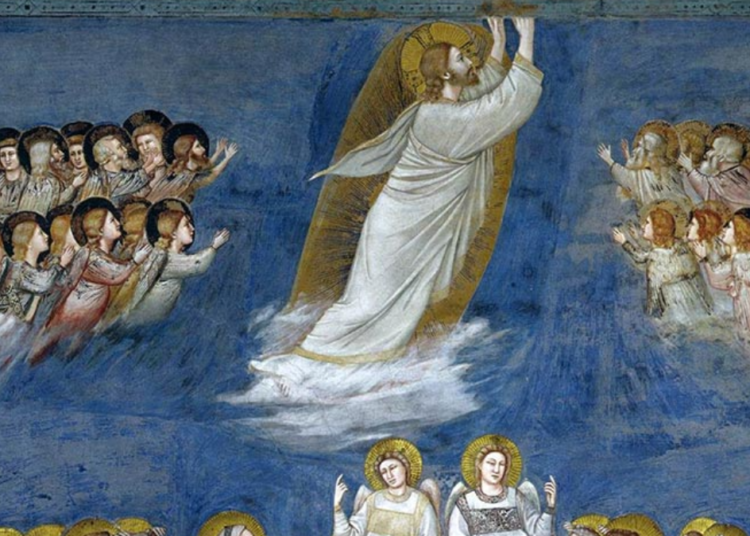 Giotto, l'Ascensione, 1303-1305, Cappella degli Scrovegni, Padova