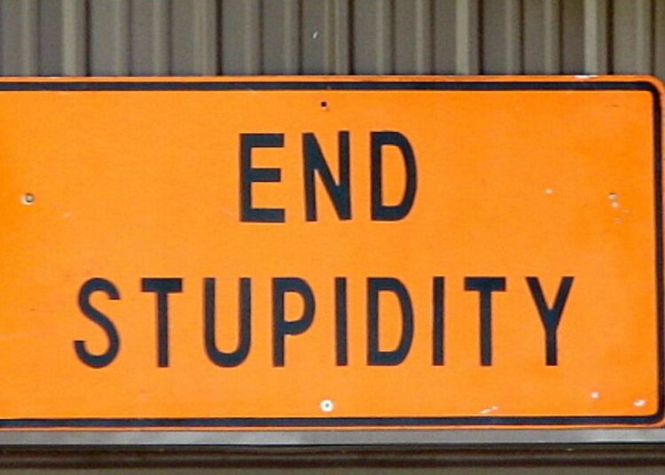 Mettre fin à la stupidité