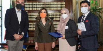 Incontro famiglia Tafida Raqeeb con presidente del Senato, Casellati