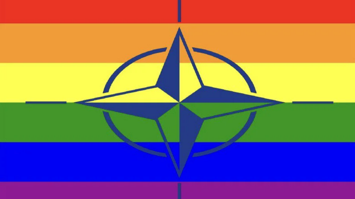 Нато музыка. Флаг НАТО арт.