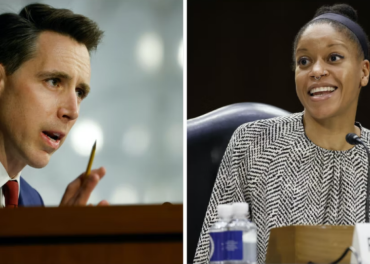 Senator Hawley scorned by woke professor, calls him “transphobic”