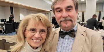 Päivi Räsänen and Marco Respinti, iFamNews editor